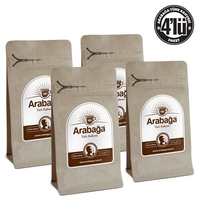 Arabağa Klasik Türk Kahvesi 250g Öğütülmüş 4'lü