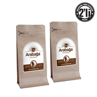 Arabağa Klasik Türk Kahvesi 500g Öğütülmüş 2'li