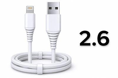 2.6A USB Lightning Sarj + Kablosu