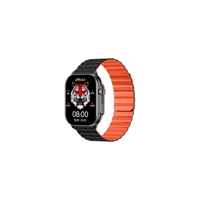 IMIKI SF1 SMART WATCH BLACK+BLACK ORANGE