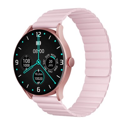 IMIKI TG1 SMART WATCH ROSE GOLD + PINK
