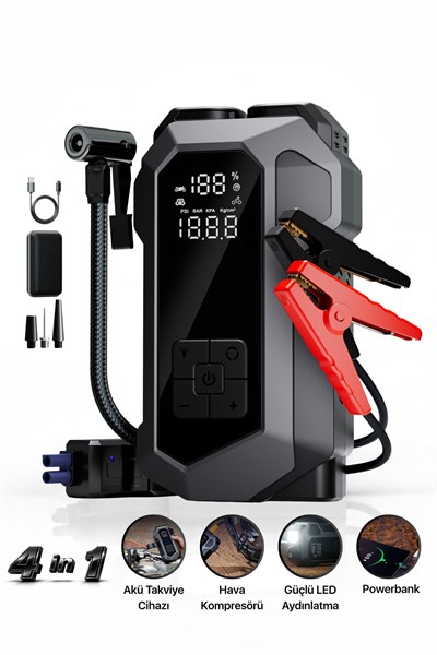 Jump Starter 4in1 16000mAh