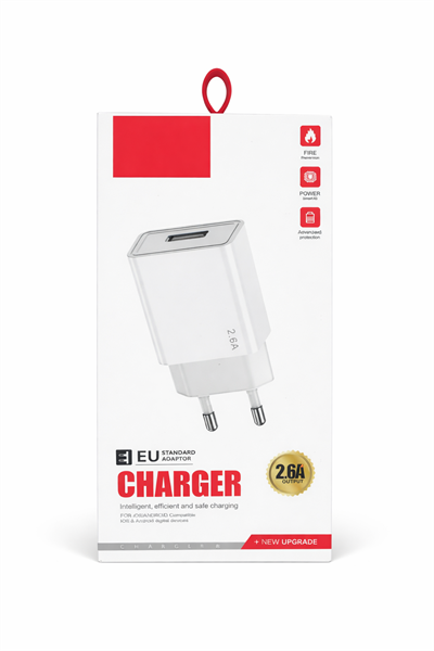 USB Sarj Adaptoru 2.6A – EU Standart