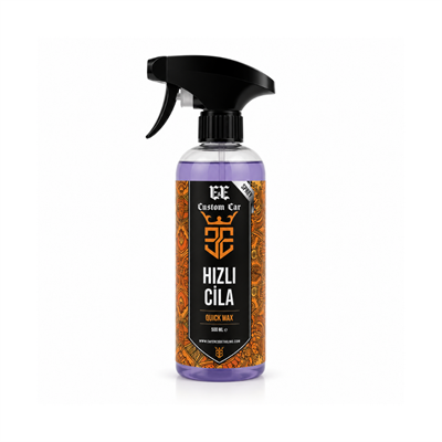 EE CUSTOM CAR (SILVER SERİ) HIZLI CİLA QUICK WAX 500 ML