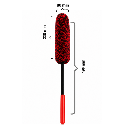 Virtues (49 cm) Esnek Mikrofiber Çizmeyen Jant Fırçası