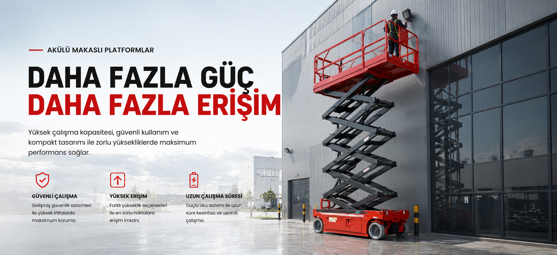 Akülü Makaslı Paltformlar