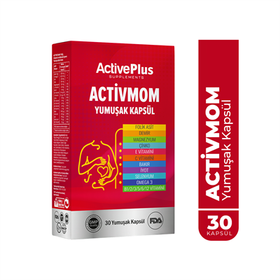 ActivePlus Activmom 30 Yumuşak Kapsül Softjel