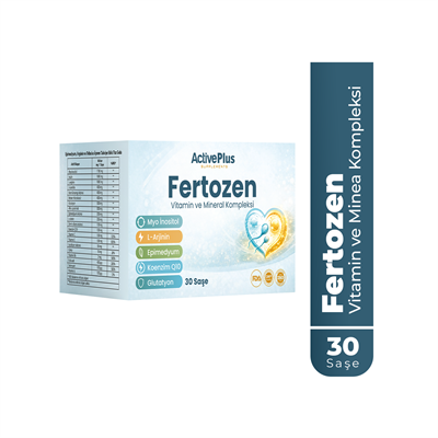 ActivePlus Fertozen Vitamin ve Mineral Kompleksi 30 Saşe