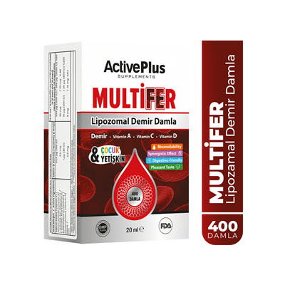 ActivePlus Multifer 20ml 400 Damla