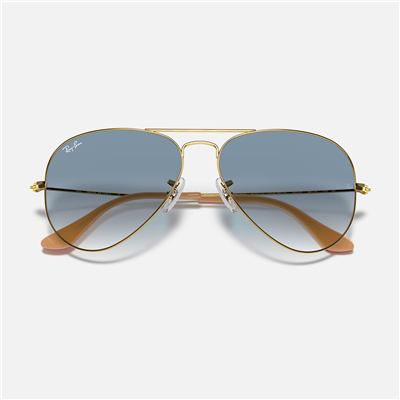 Ray-Ban Aviator Large Metal RB 3025 001/3F 62 - Altın Unisex Güneş Gözlüğü