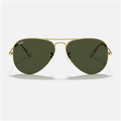 Ray-Ban Aviator Large Metal RB 3025 W3234 55 - Altın Unisex Güneş Gözlüğü