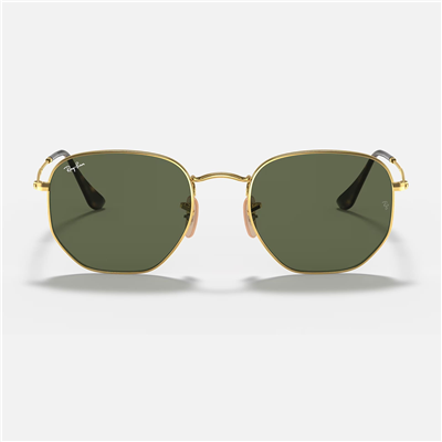 Ray-Ban Hexagonal RB 3548N 001 54 - Altın Rengi Kadın Güneş Gözlüğü