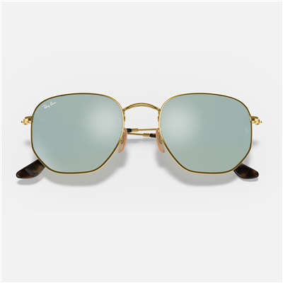 Ray-Ban Hexagonal RB 3548N 001/30 51 Kadın Güneş Gözlüğü