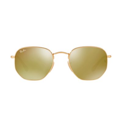 Ray-Ban Hexagonal RB 3548N 001/93 48 - Sarı Kadın Güneş Gözlüğü
