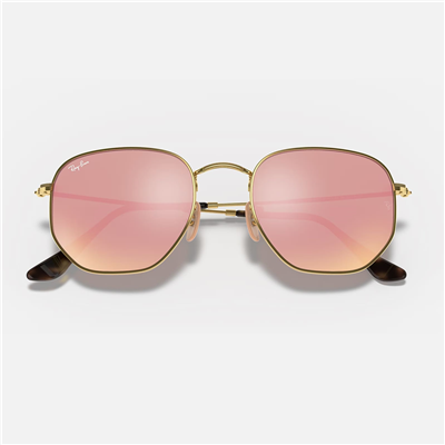 Ray-Ban Hexagonal RB 3548N 001/Z2 54 Kadın Güneş Gözlüğü