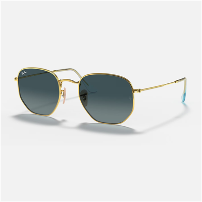 Ray-Ban Hexagonal RB 3548N 91233M 51 - Altın Kadın Güneş Gözlüğü