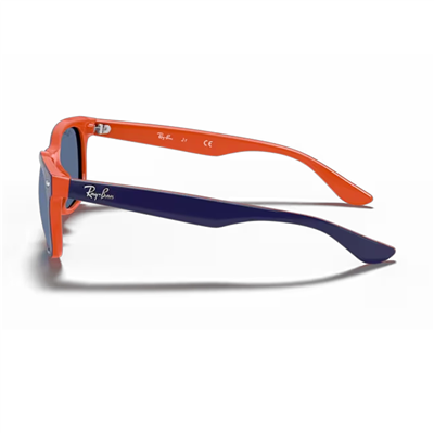 Ray-Ban Junior New Wayfarer RJ 9052S 17880 48 - Turuncu Mavi Çocuk Güneş Gözlüğü