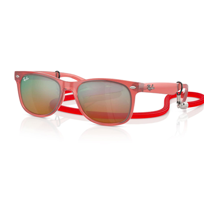 Ray-Ban Junior New Wayfarer RJ 9052S 7145A8 47 - Kırmızı Çocuk Güneş Gözlüğü