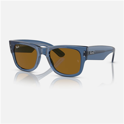 Ray-Ban Mega Wayfarer RB 0840S 668073 51 - Mavi Unisex Güneş Gözlüğü