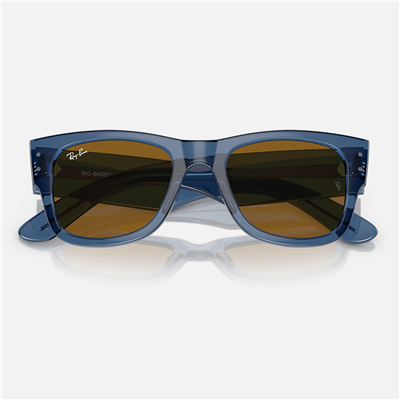 Ray-Ban Mega Wayfarer RB 0840S 668073 51 - Mavi Unisex Güneş Gözlüğü