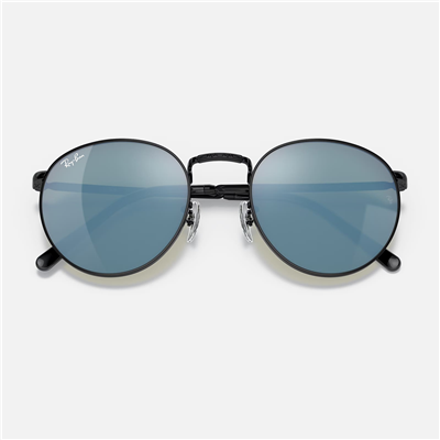 Ray-Ban New Round RB 3637 002/G1 50 - Siyah Unisex Güneş Gözlüğü