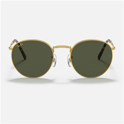 Ray-Ban New Round RB 3637 919631 50 - Altın Unisex Güneş Gözlüğü