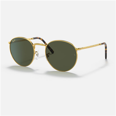 Ray-Ban New Round RB 3637 919631 50 - Altın Unisex Güneş Gözlüğü