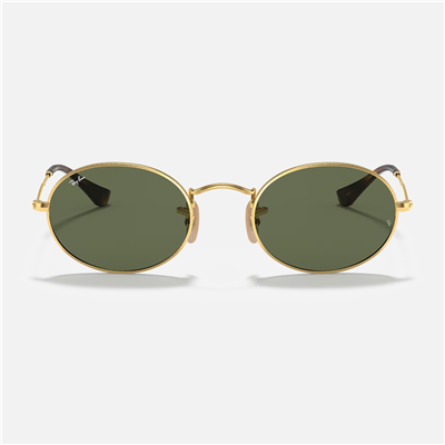 Ray-Ban Oval RB 3547N 001 51 - Altın Unisex Güneş Gözlüğü