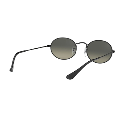 Ray-Ban Oval RB 3547N 002/71 51 - Siyah Unisex Güneş Gözlüğü