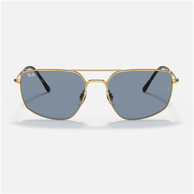 Ray-Ban RB 3666 001/62 56 - Altın Erkek Güneş Gözlüğü