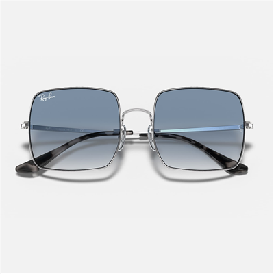 Ray-Ban Square RB 1971 91493F 54 - Gümüş Kadın Güneş Gözlüğü