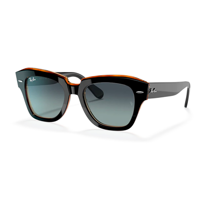 Ray-Ban State Street RB 2186 132241 52 - Siyah Kadın Güneş Gözlüğü