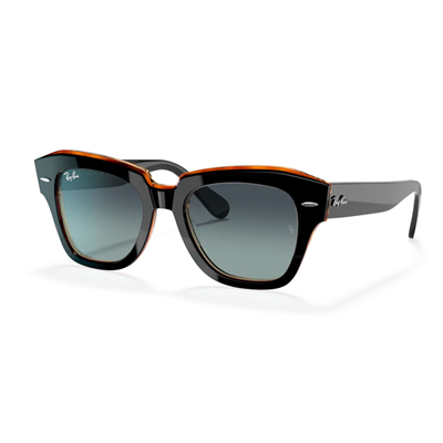 Ray-Ban State Street RB 2186 132241 52 - Siyah Kadın Güneş Gözlüğü