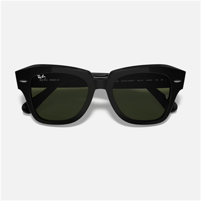 Ray-Ban State Street RB 2186 901/31 52 - Siyah Kadın Güneş Gözlüğü