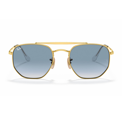 Ray-Ban The Marshal RB 3648 001/3F 51 - Altın Unisex Güneş Gözlüğü