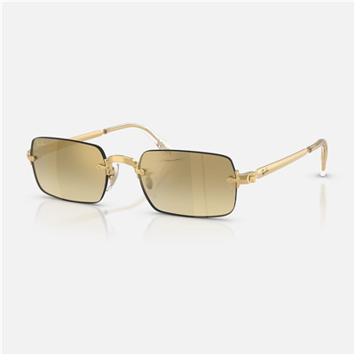 Ray-Ban x A$AP Rocky RB 3928 001/7I 54 - Altın Unisex Güneş Gözlüğü