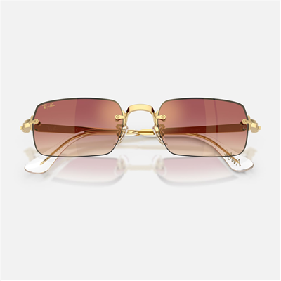 Ray-Ban x A$AP Rocky RB 3928 001/8H 54 - Altın Unisex Güneş Gözlüğü