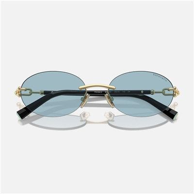Tiffany TF 3104D 602180 56 - Gold Kadın Güneş Gözlüğü