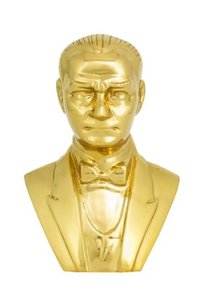 30 cm Pirinç Atatürk Büstü