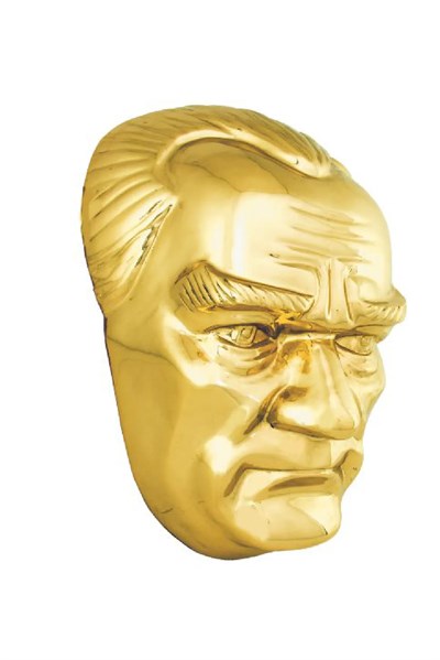 50 cm Pirinç Atatürk Maskı