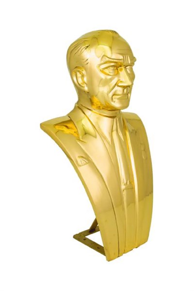 70 cm Pirinç Atatürk Büstü