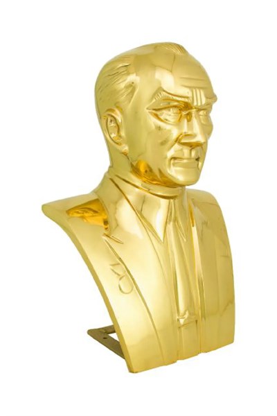 Atatürk Büstü (55cm Pirinç)+ Kaide (100cm)+ Alt Tabla İlkokul Modeli