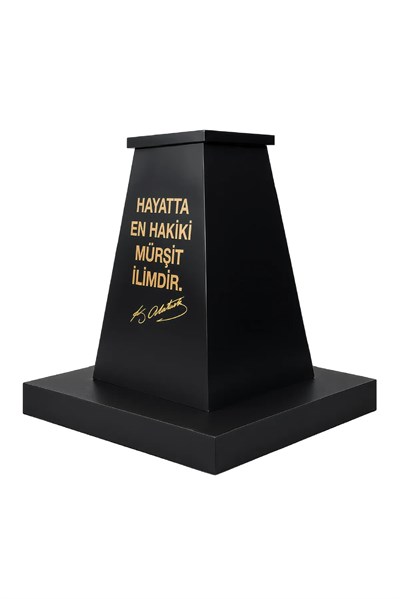 Atatürk Büstü (55cm Pirinç)+ Kaide (100cm)+ Alt Tabla İlkokul Modeli