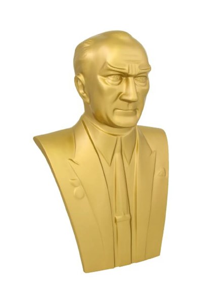 Atatürk Büstü (60cm Fiber)+ Kaide (120cm) Lise Modeli
