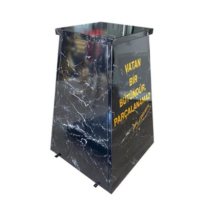 Atatürk Büstü (70cm Alüminyum)+ Kaide (120cm)+ Alt Tabla Granit Desenli