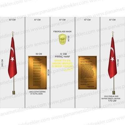 Atatürk Köşesi Seti Poz Model 08