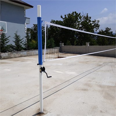 Metal Voleybol Direği Takım (okul tipi - boy ayarlı ankarajlı)