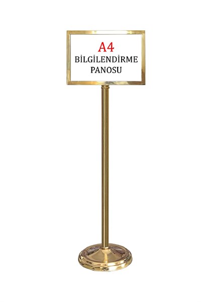 Yönlendirme Levhası Pirinç