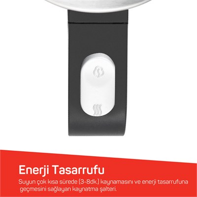 Arzum AR3129 Deminde İnox Çay Makinesi