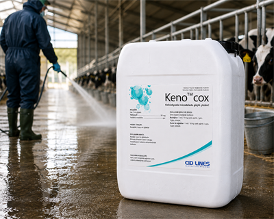 Keno™cox Buzağılık ve Ahır Dezenfektanı | Kriptosporidium ve Koksidiyoz | 10 L